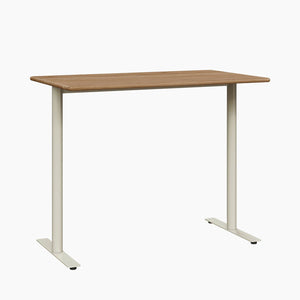 Cafe Table - Rectangular Top, T-Leg Base