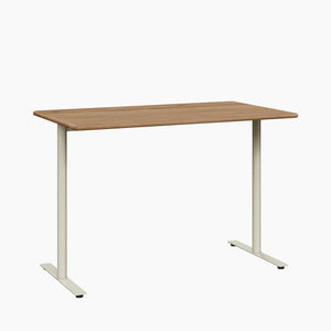 Cafe Table - Rectangular Top, T-Leg Base