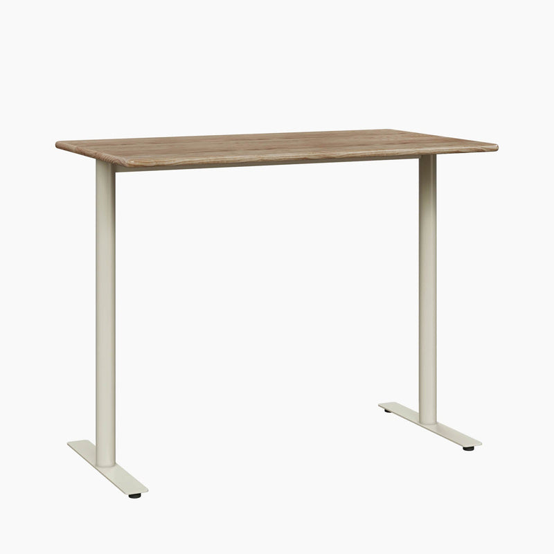 ADA Cafe Table - Rectangular Top, T-Leg Base