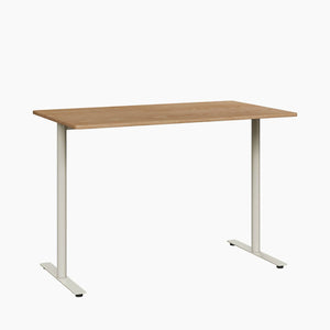 Cafe Table - Rectangular Top, T-Leg Base