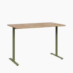 ADA Cafe Table - Rectangular Top, T-Leg Base