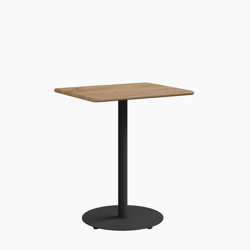 Cafe Table - Rectangular Top, Weighted Base