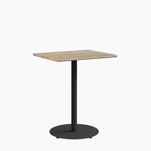 Cafe Table - Rectangular Top, Weighted Base