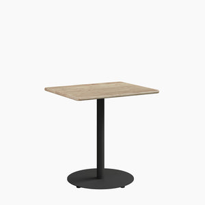 Cafe Table - Rectangular Top, Weighted Base