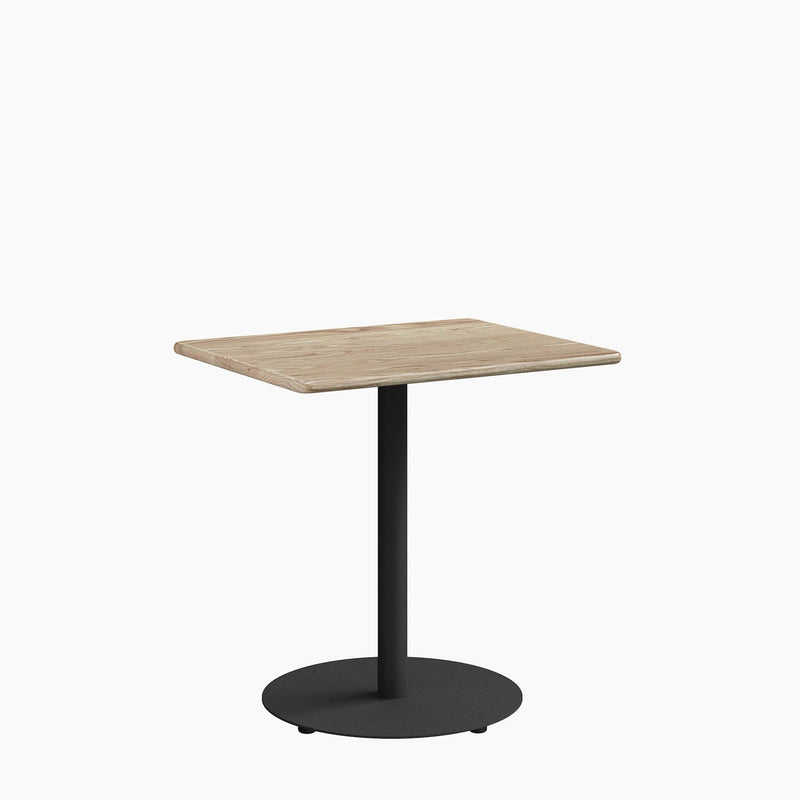 Cafe Table - Rectangular Top, Weighted Base