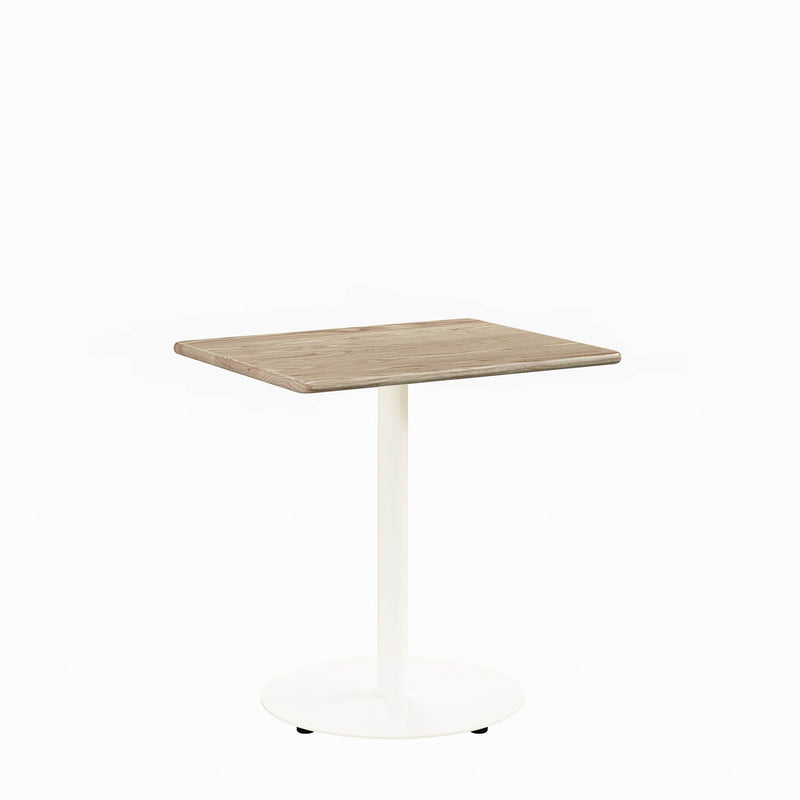 Cafe Table - Rectangular Top, Weighted Base