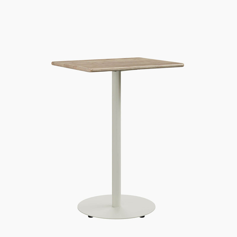 Cafe Table - Rectangular Top, Weighted Base