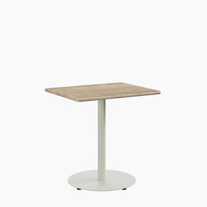 Cafe Table - Rectangular Top, Weighted Base