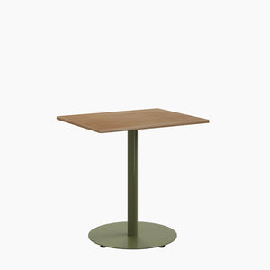 Cafe Table - Rectangular Top, Weighted Base