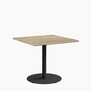 Cafe Table - Rectangular Top, Weighted Base