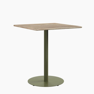 Cafe Table - Rectangular Top, Weighted Base