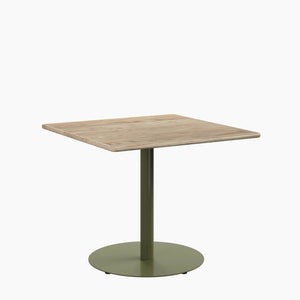 Cafe Table - Rectangular Top, Weighted Base