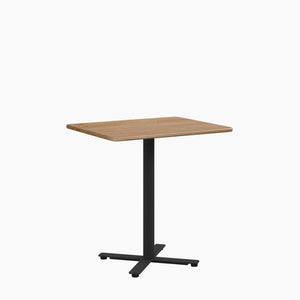 Cafe Table - Rectangular Top, X Base