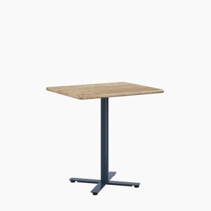 Cafe Table - Rectangular Top, X Base