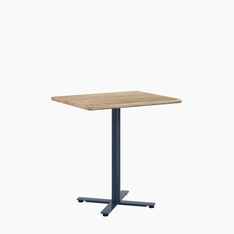 Cafe Table - Rectangular Top, X Base