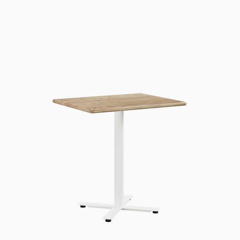 Cafe Table - Rectangular Top, X Base