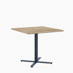 Cafe Table - Rectangular Top, X Base