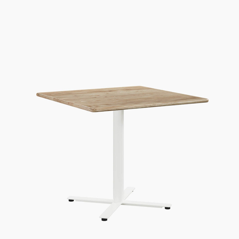 Cafe Table - Rectangular Top, X Base