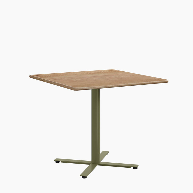 Cafe Table - Rectangular Top, X Base