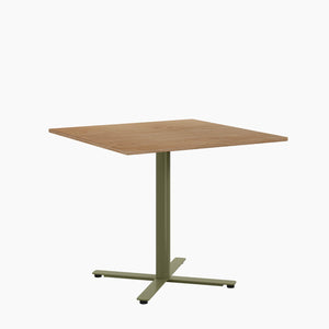 Cafe Table - Rectangular Top, X Base