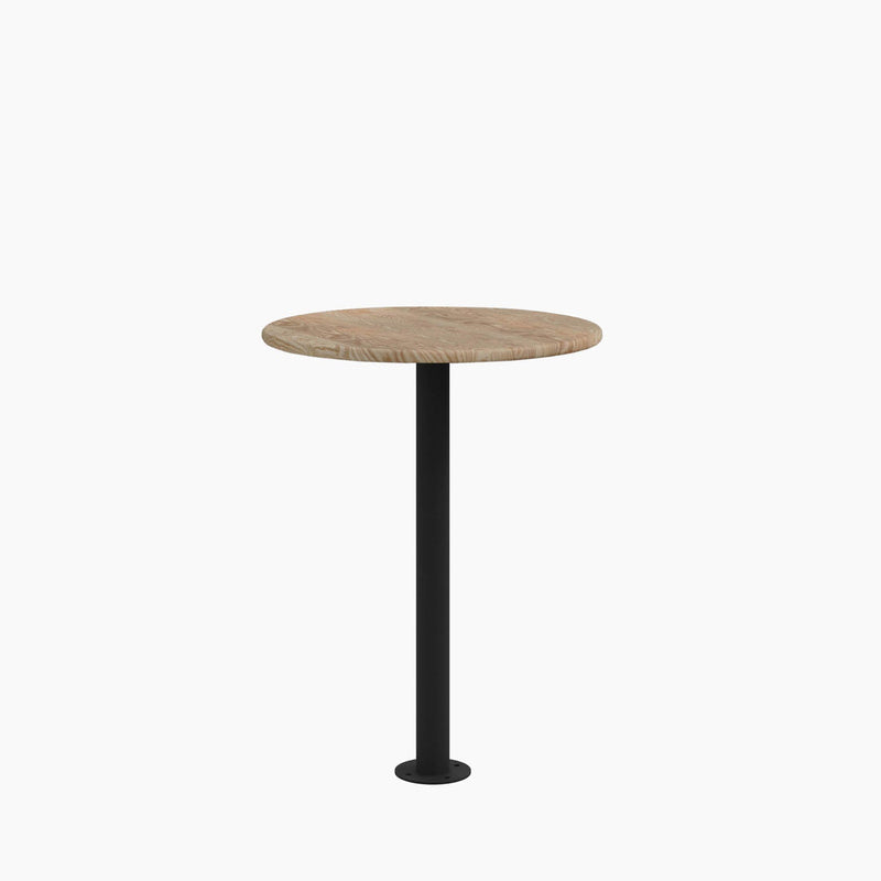 Cafe Table - Round Top, Bolted Base