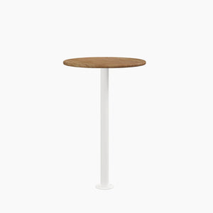 Cafe Table - Round Top, Bolted Base