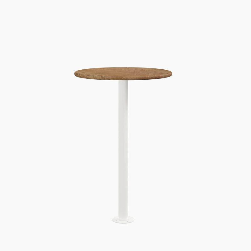 Cafe Table - Round Top, Bolted Base