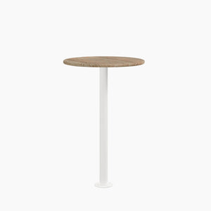 Cafe Table - Round Top, Bolted Base