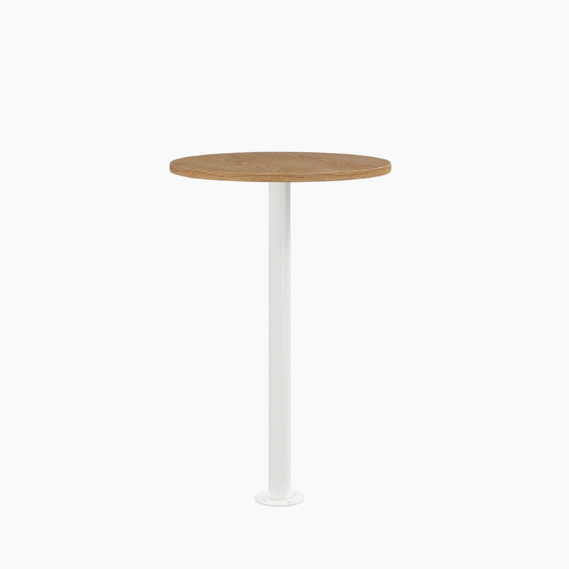 Cafe Table - Round Top, Bolted Base