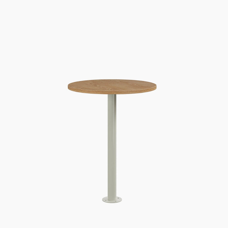 Cafe Table - Round Top, Bolted Base