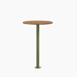 Cafe Table - Round Top, Bolted Base