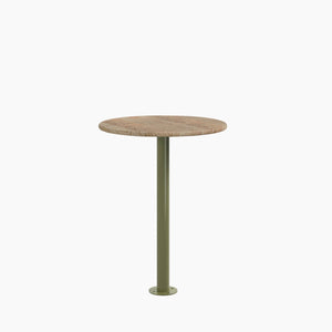 Cafe Table - Round Top, Bolted Base