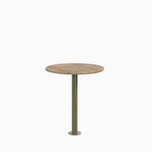 Cafe Table - Round Top, Bolted Base