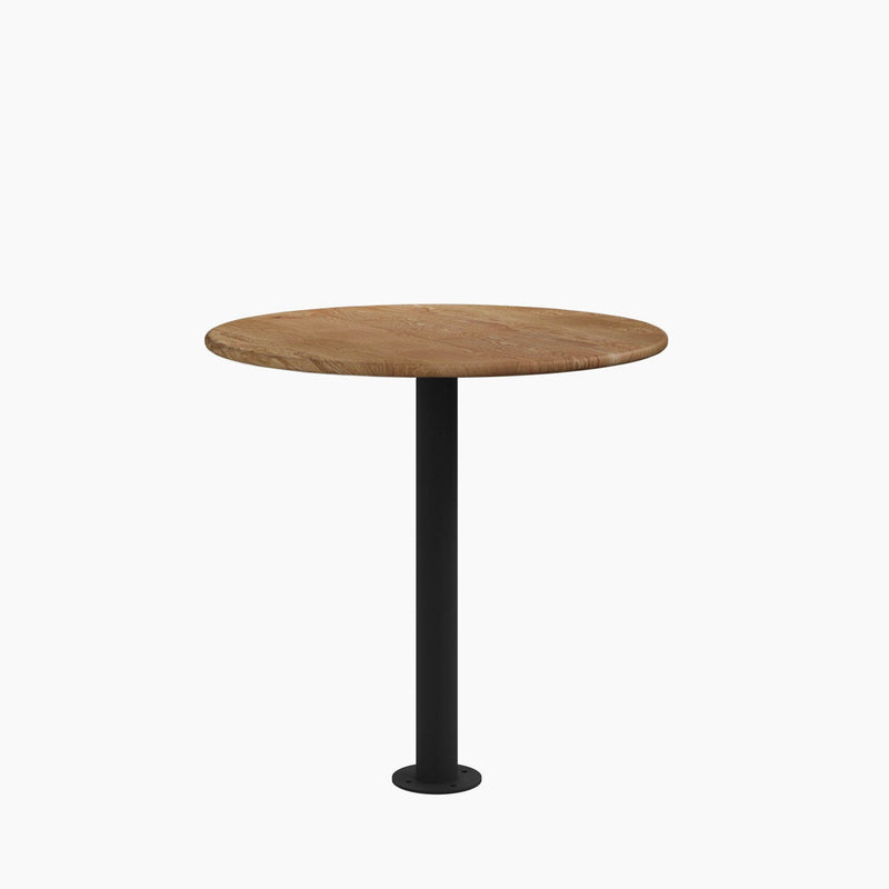 Cafe Table - Round Top, Bolted Base