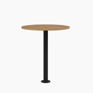 Cafe Table - Round Top, Bolted Base