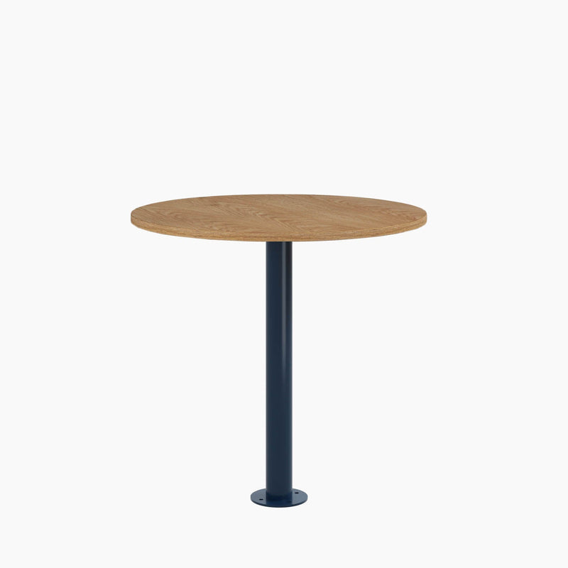 Cafe Table - Round Top, Bolted Base