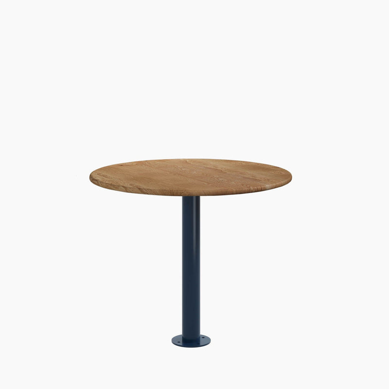 Cafe Table - Round Top, Bolted Base