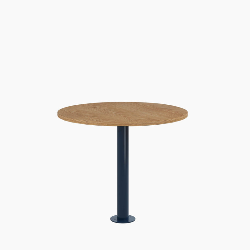 Cafe Table - Round Top, Bolted Base