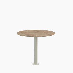 Cafe Table - Round Top, Bolted Base