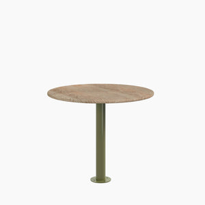 Cafe Table - Round Top, Bolted Base
