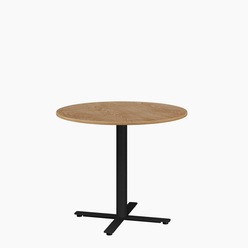 Cafe Table - Round Top, X Base