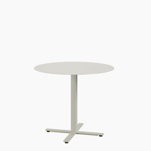 Cafe Table - Round Top, X Base