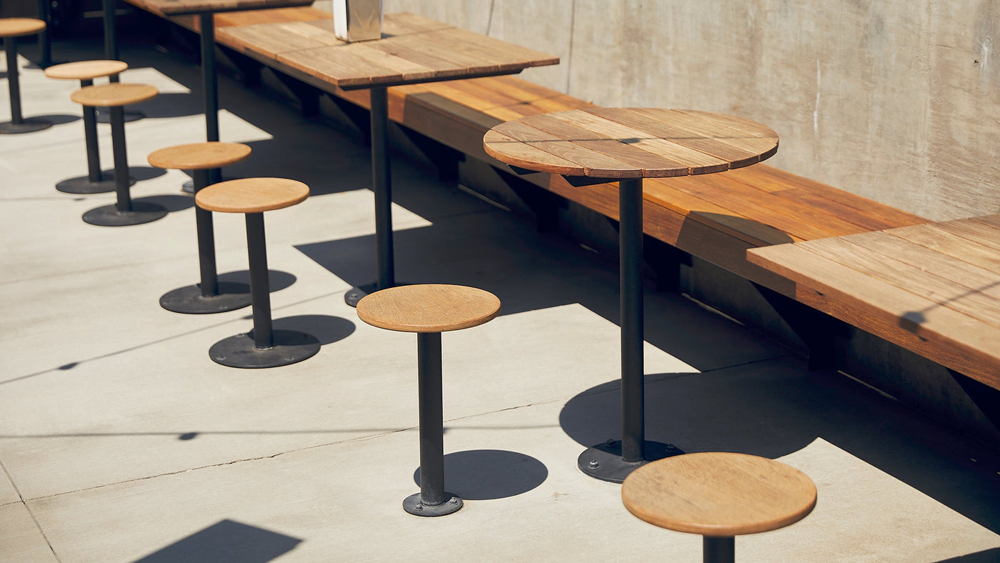 Bolt Down Tables for Restaurants, Cafes, and Commercial Projects
