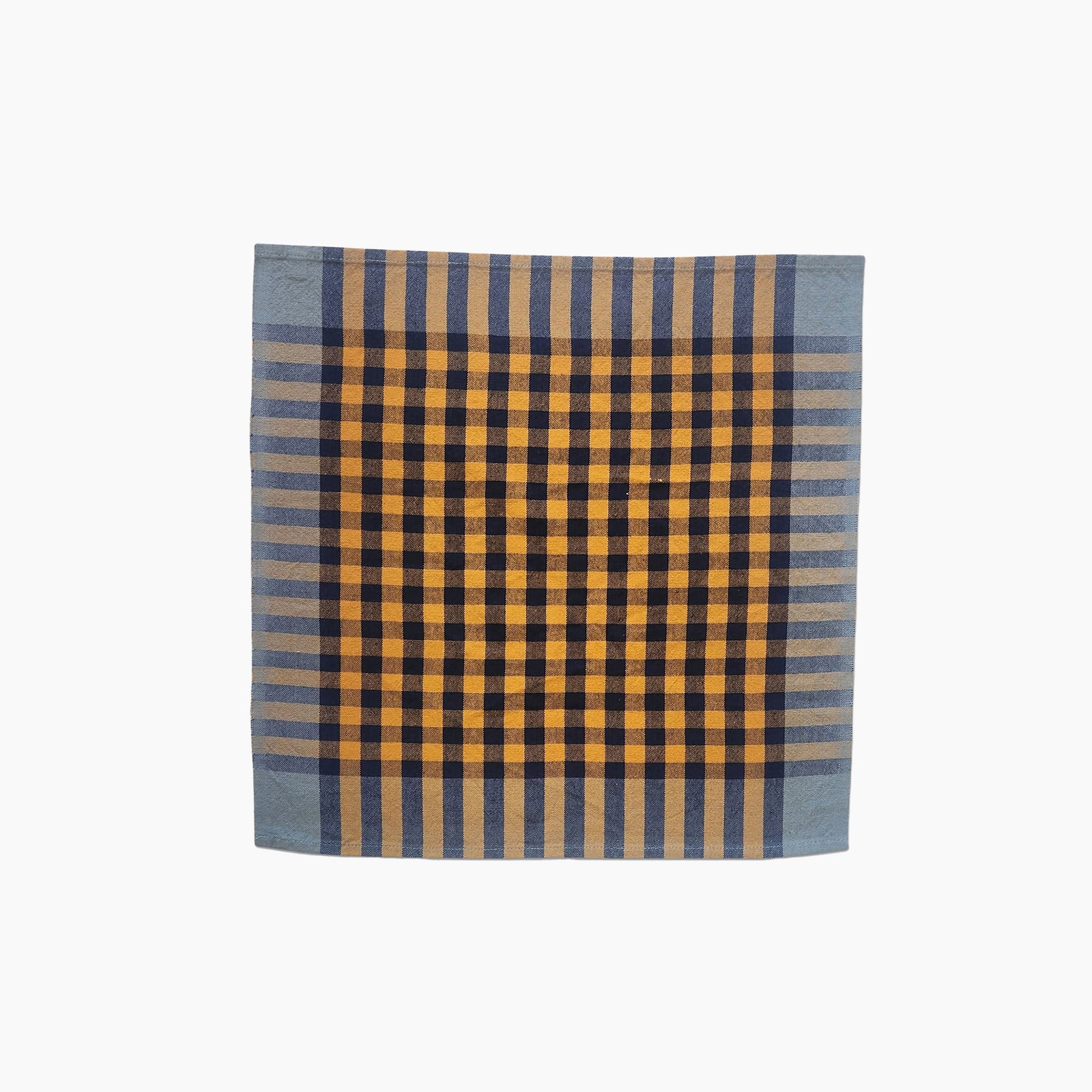 All Roads | Grid Napkin Pair - Storm
