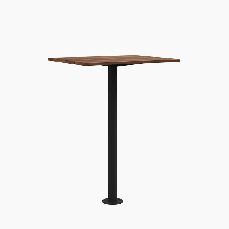 Cafe Table - Rectangular Top, Bolted Base