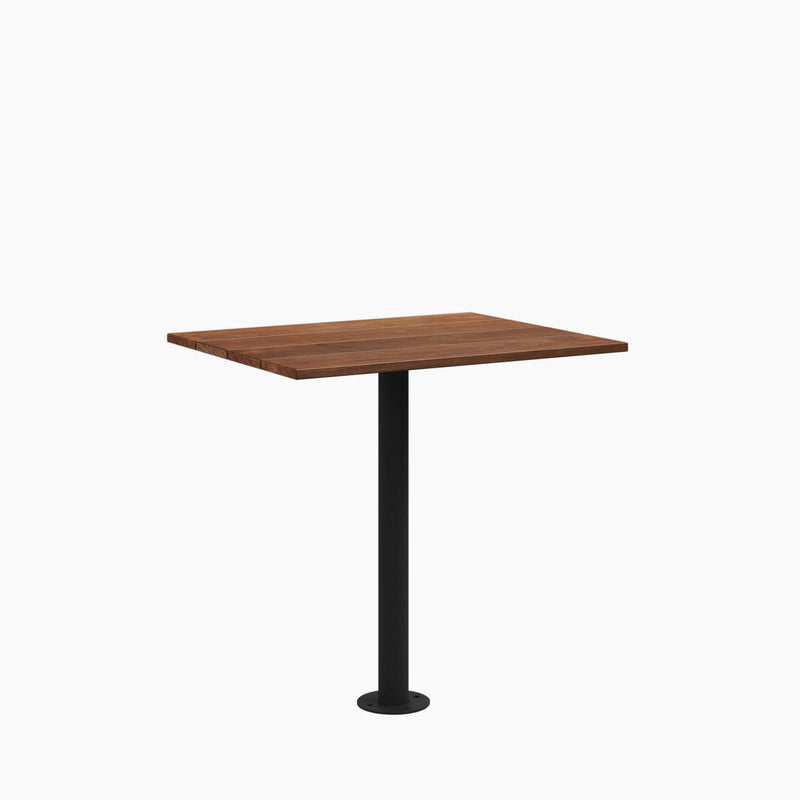 Cafe Table - Rectangular Top, Bolted Base