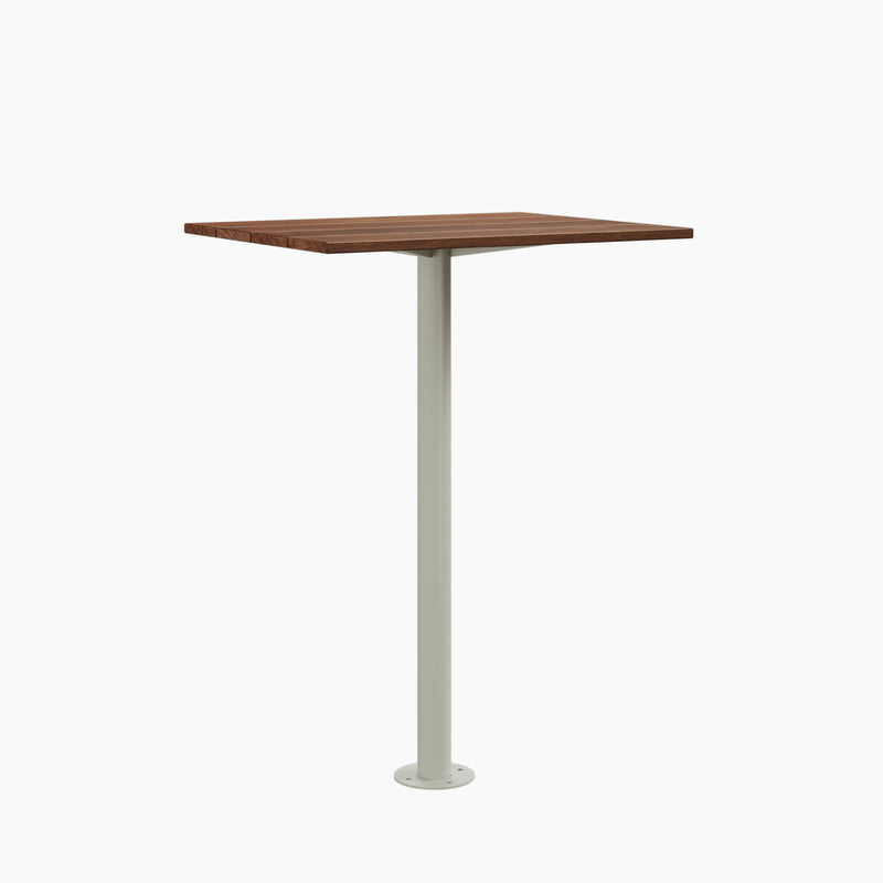 Cafe Table - Rectangular Top, Bolted Base