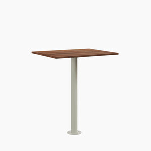 Cafe Table - Rectangular Top, Bolted Base