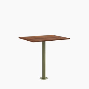 Cafe Table - Rectangular Top, Bolted Base