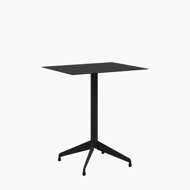 Cafe Table - Rectangular Top, Flat Base